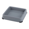 Dog Feeder Lickimat Indoor Keeper Grey polypropylene