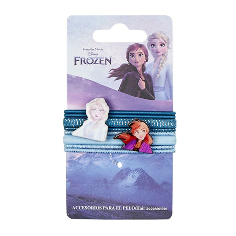 Elastiques pour Cheveux Frozen 8 Pièces Multicouleur