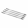 Brochettes pour fruits de mer Acier inoxydable Argenté (4 pcs)