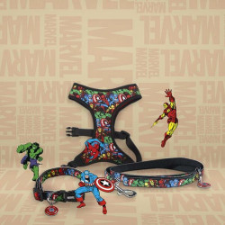 Dog collar Marvel XXS/XS Black