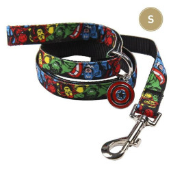 Laisse pour Chien Marvel Noir S