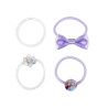 Hair ties Frozen 6 Units Multicolour Blue