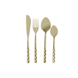 Besteck DKD Home Decor Gold...