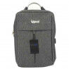 Laptoptasche iggual IGG317044 Wasserfest Grau