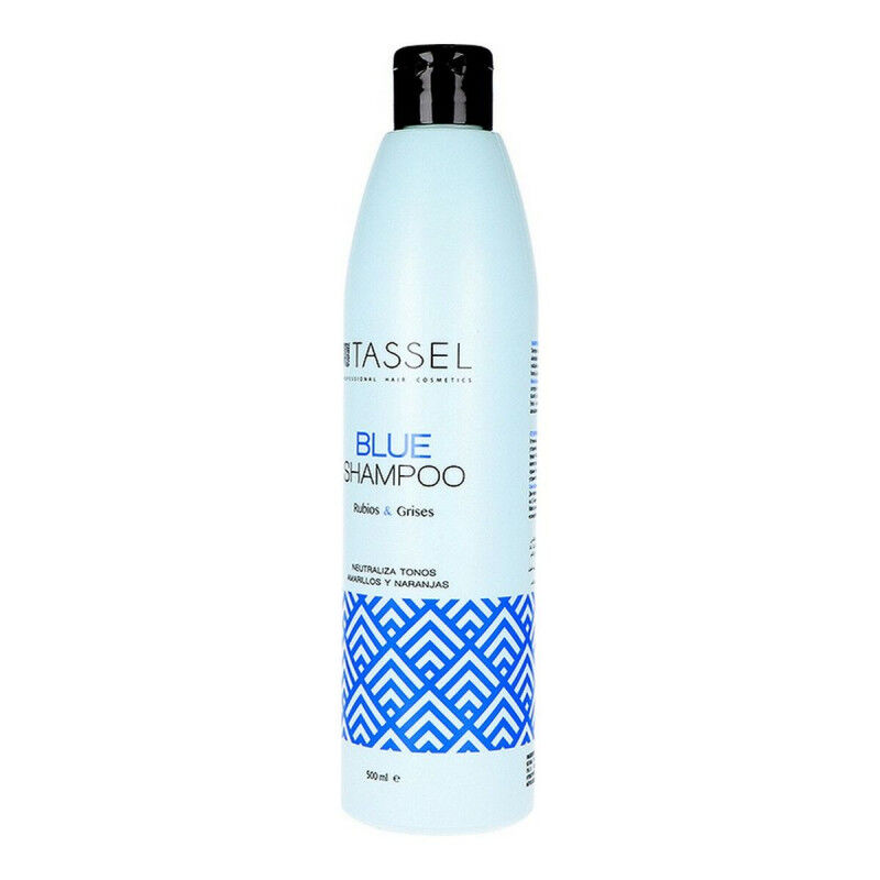 Shampoo für Blondes und Graues Haar Eurostil AZUL . 500 ml (500 ml)