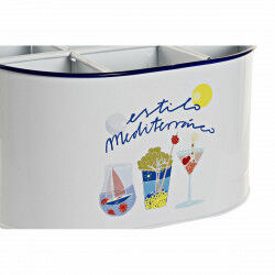 Ice Bucket DKD Home Decor White Multicolour Metal 24,5 x 17 x 13 cm