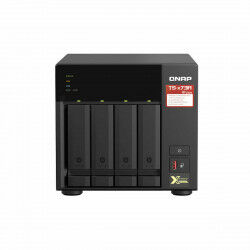 NAS-Netzwerk-Speicher Qnap TS-473A-8G Schwarz AM4 Socket: AMD Ryzen™ AMD Ryzen V1500B