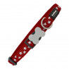 Hundehalsband Red Dingo weich Stern 24-37 cm