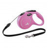 Dog Lead Flexi NEW CLASSIC 3 m Pink XS size