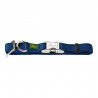 Hundehalsband Hunter Alu-Strong Dunkelblau M (40-55 cm)