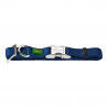 Hundehalsband Hunter Alu-Strong Dunkelblau S (30-45 cm)