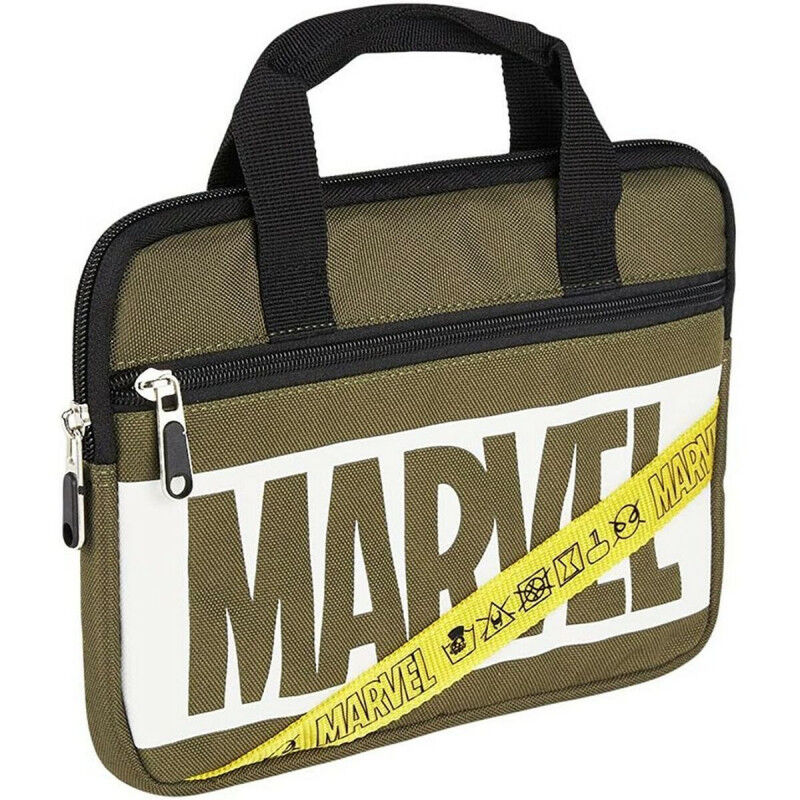 Housse pour ordinateur portable Marvel Vert foncé 18 x 2 x 25 cm