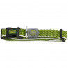 Dog collar Hunter Vario Plus Threads Size L Lime (40-60 cm)