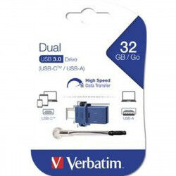 Pendrive Verbatim Dual 32 GB