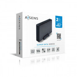 Housing for Hard Disk Aisens ASE-3530B Black 3,5"